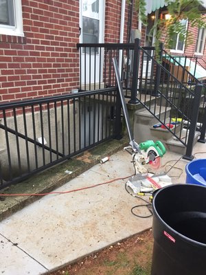 Railing Installation and repairs/Owings mills/ Pro Handyman LLC