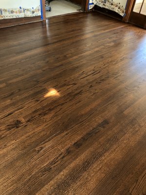 Finished floor