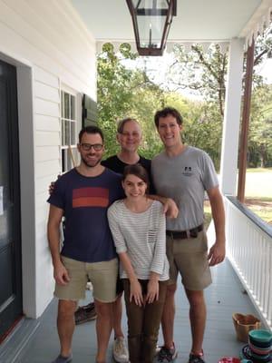 We had a great time working with Shawn Henderson and his design team installing an antebellum home in Natchez, MS.