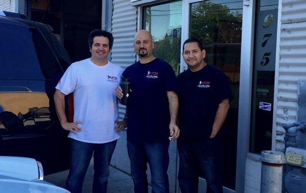 Owner (Danny Nicolosi) with his Sales team