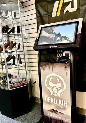 Jim's Firearms makes purchasing a suppressor a smooth and easy process. One stop shop kiosk for all NFA items.