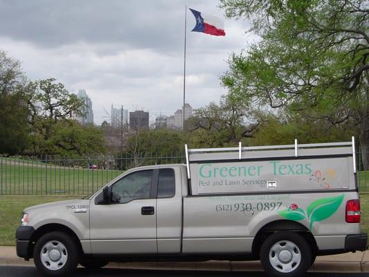 PART OF OUR FLEET - Greener Texas Pest and Lawn, Austin, Texas 