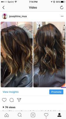 The art of balayage