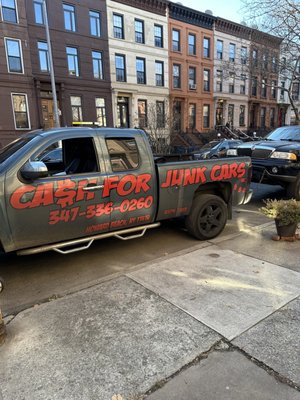 Cash for Junk Cars Tow Truck and my baby "Big Bertha" 2000 Lincoln Navigator