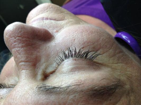 Xtreme Lash Extensions expertly applied