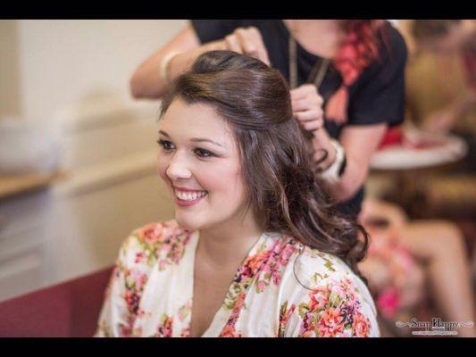 Wedding hair and make-up / on location services