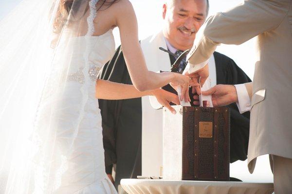 Jon and Giselle's Wine Box Ceremony