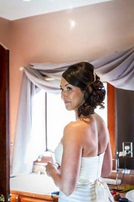 This beautiful bride has been a client for over 10 years!