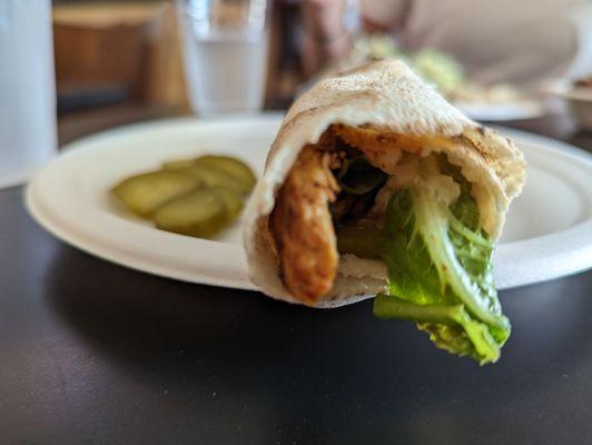 Chicken shawarma