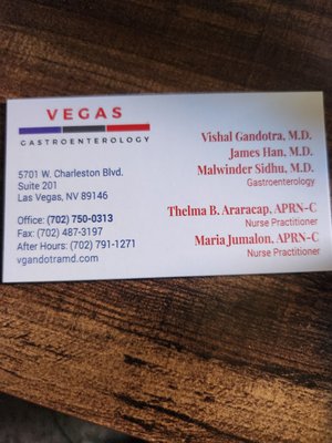 Their business card