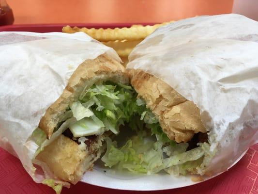 Chicken torta.