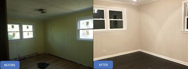 Here is a Before-and-After of a transaction we were involved in.