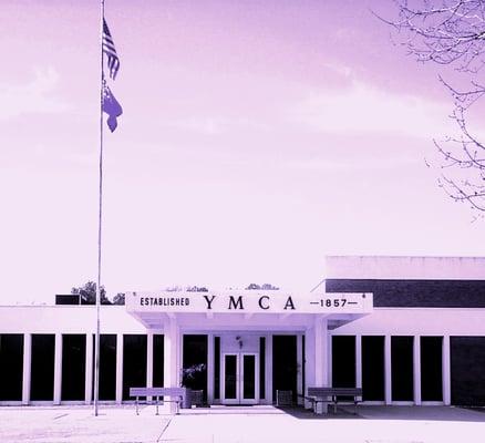 Athens YMCA - building front view...