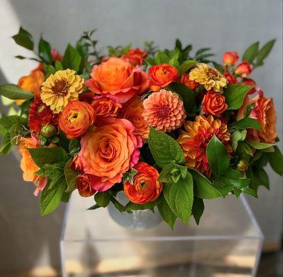 Orange Crush Summer arrangement