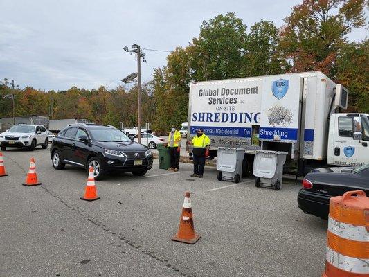 Shred Events are great community outreach opportunities and provide a safe and secure way to shred personal information