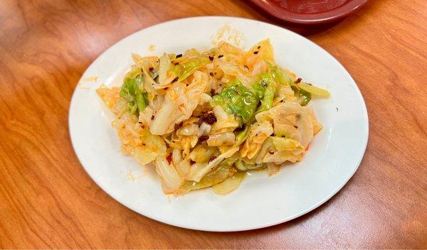 Cold (Spicy) Cabbage Salad