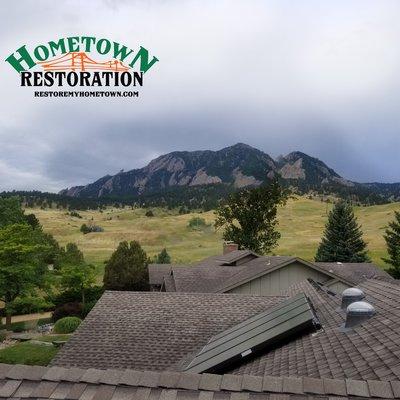 A view from our time roofing in Colorado