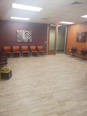 W. Houston Clinic reception area