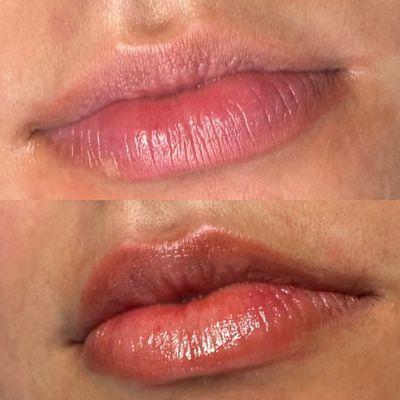 Lip blush / neutralization