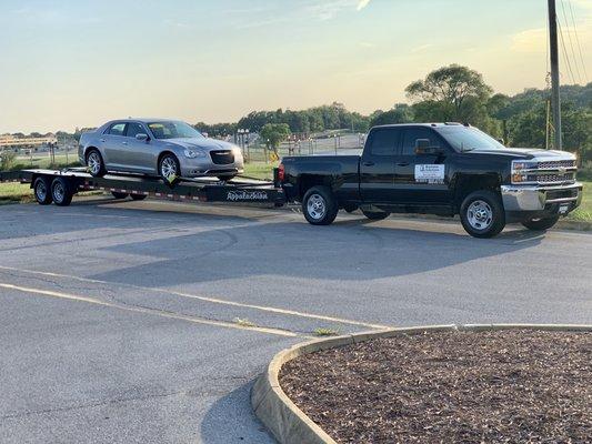 2015 Chrysler 300C transported from Martinsburg WV to Jonesboro GA.