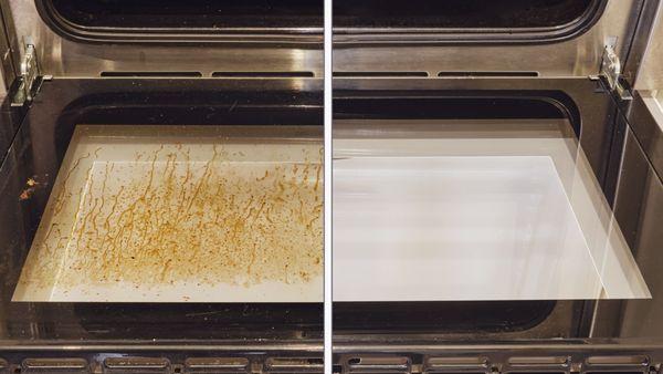 Oven Cleaning (Before/After)