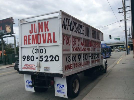 Call us right now junk boys 310 980-5220