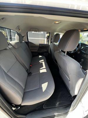 Toyota Tacoma interior detail (after picture)