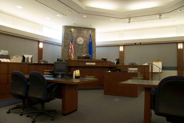 Regional Justice Center Judges Chamber