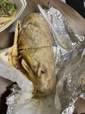 Burrito - ginormous!!