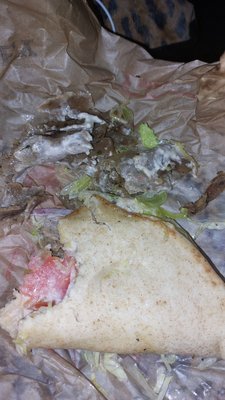 3rd time that I ordered a Turkey Gyro and they gave me ROAST Beef. I don't beef. AND the sauce smelled and looked rotten. DISGUSTING!!!