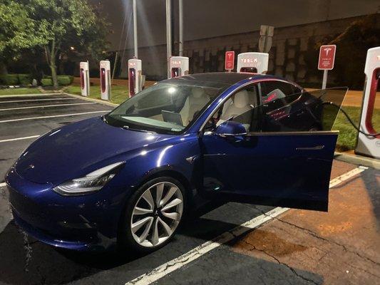 Shreveport Louisiana tesla super charging station