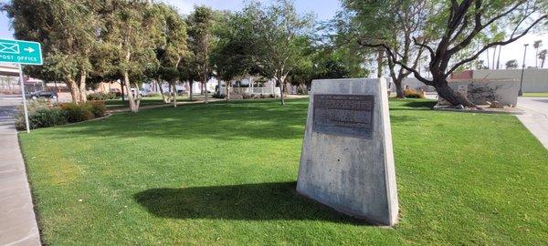 Dr. June McCarroll Monument