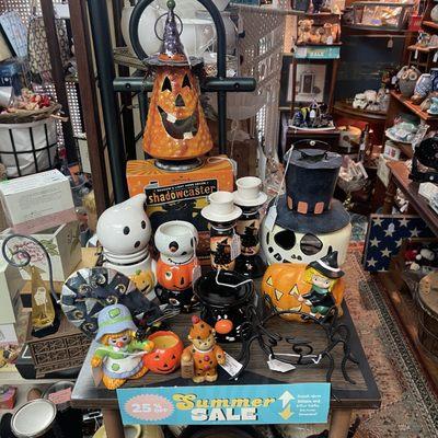 Halloween decor available in many booths!!