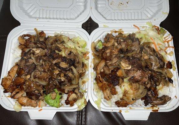 Beef & Chicken x2