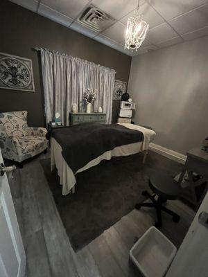 One of the massage room