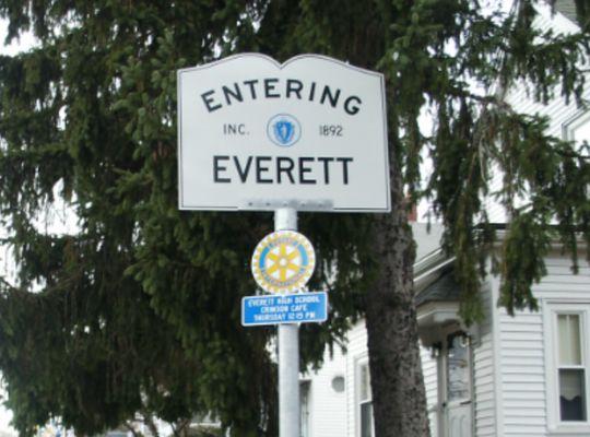 Entering Everett sign.