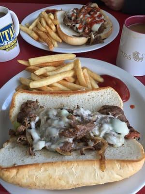 Philly Cheese Steak Sandwich