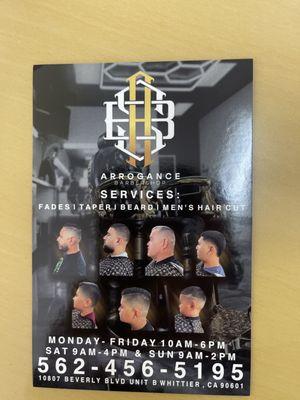 Arrogance Barbershop