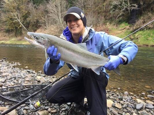 Umpqua River winter steelhead 2015