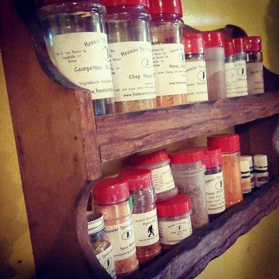 No cheap, bland spices in our spice rack!