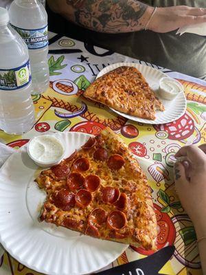 Slices and House Made Ranch