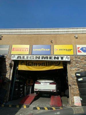 Wheel alignment