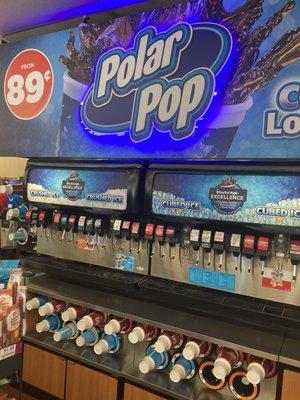 Great fountain soda prices.