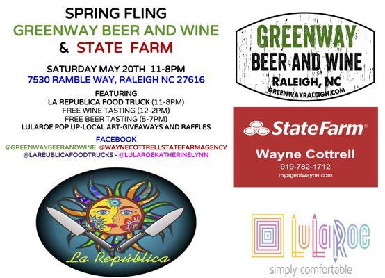 Spring Fling May 20th