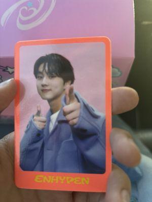 They let me choose out a free photo card!!