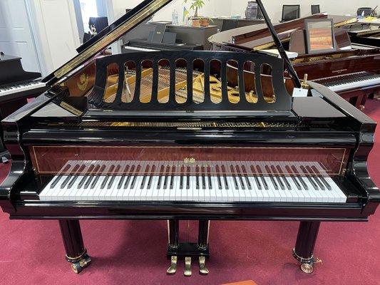 A limited edition Schimmel grand piano