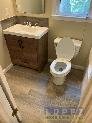 Small bathroom remodel