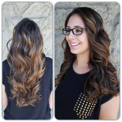 Balayage babylights by Heather LoPiccolo 951-203-3279 @Hair by Heather LoPiccolo