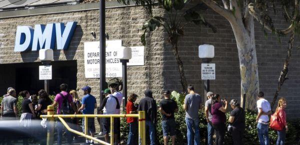 Long DMV lines, no wait at our office