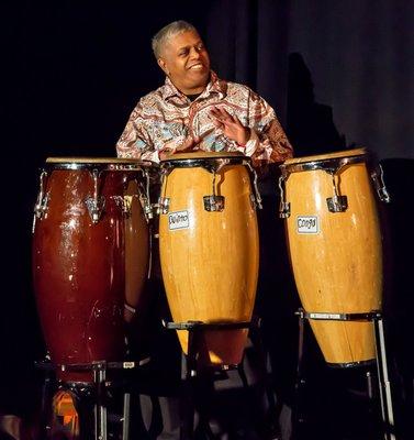 Conga afro cuban and African drum classes- LeeMan